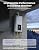 Tankless Water Heater Natural Gas, Max 4.3 GPM, 100,000 BTU Indoor, Instant Hot Gas On Demand Water Heater with Vent Pipe, 2-3 Points Whole House, LED Digital Display, Multi-Protection
