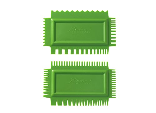 Xiem Tools Ultimate Texture Combs (Firm, Set B)