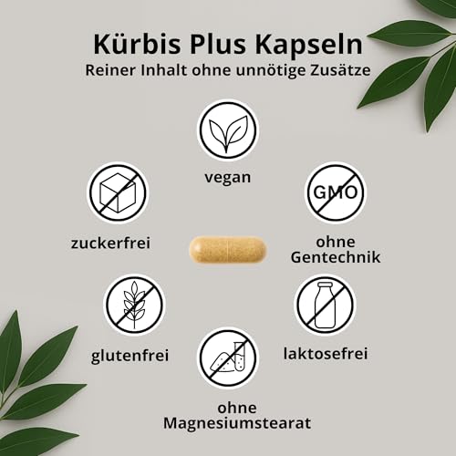 Sägepalmenextrakt und Kürbiskernextrakt Kombi mit Brennnessel und Vitaminen