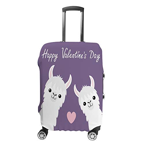 Housse de protection pour valise bagage cabine et soute Happy Valentine Day