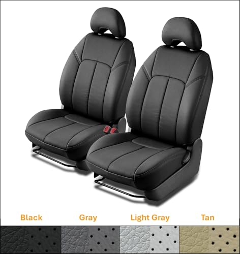 Image of Clazzio 2014-2021 Toyota Tundra Front only for Cloth seat PVC Seat Cover