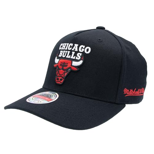 Casquette Chicago Bulls snapback unisexe réglable Mitchell & Ness NBA