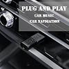 Mini 2-in-1 USB Bluetooth Receiver,Bluetooth 5.4 Wireless Audio Adapter 3.5mm Car Kit Music Receiver for Home/Car Stereo Sound System, Portable Speskers, (Aux in) with 3.5mm Cable