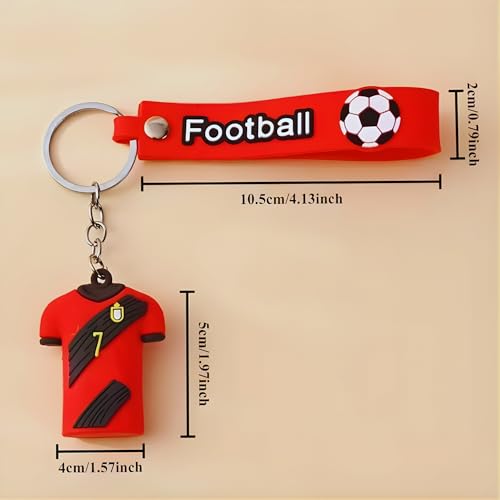 Image of Cute 3D Keychain | Keyring & Quirky Bag Charm | Hard Silicone, Unbreakable | Travel Essential | Kids Friendly | Strap & Bag Hook