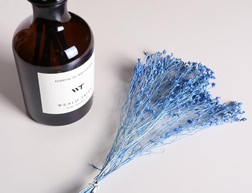 WEALD TRIBE Reed Diffuser Set for Bathroom Decor, Sticks Diffuser with Essential Oils & Leaves Included | 4.0 fl oz Fragrance Oil | Defusers for Home Shelf Decor - Image 4