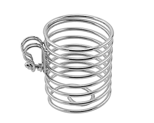 Lowrider Bike Vintage Round Cup Holder Chrome.