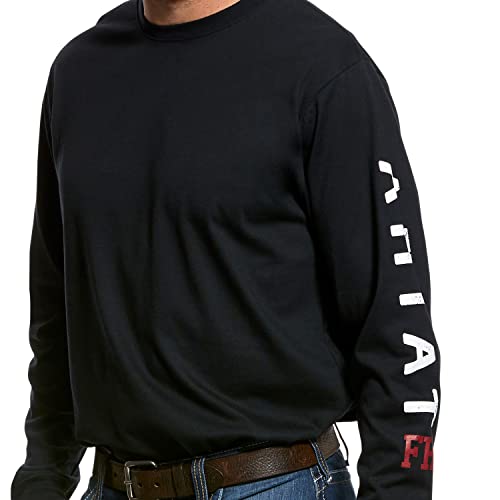 Image of ARIAT Men's Fr Roughneck Skull Logo T-Shirt