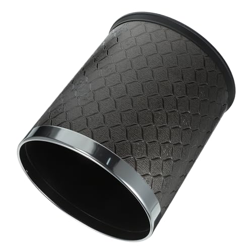 MAGICLULU Bedroom Garbage Can Plastic Wastebasket Office Trash Bin Sturdy Construction Ideal for Home Office