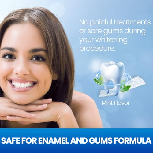 Teeth Whitening Strips, Tooth Whitening Kits: 28 Pcs 14 Packs Enamel Safe Non-Sensitive, Teeth Whitener Kits - Image 5
