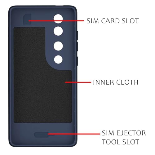 Image of Shockproof Case for Vivo V40 5G / V40 Pro 5G | Full Camera Protection | TPU Flexible Back Cover for Vivo V40 5G / V40 Pro 5G (Steel Blue)