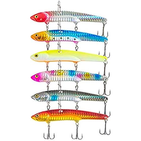 Amazon 25gでジグ並みの飛距離 オルルド釣具 メタルバイブレーション 8 1cm 25g ガチカラーシリーズ 6個セット シーバス ヒラメ ブリ ハマチ サゴシ イナダなどショアジギングに 6カラールアー セット 25gシリーズ Qba01n0 オルルド釣具 ルアー