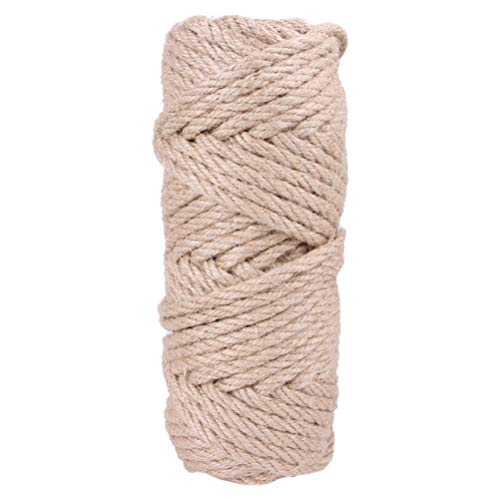 Corda ULTECHVO de cânhamo para gatos de 30 m, corda de arranhador de gatos, corda de juta de sisal n