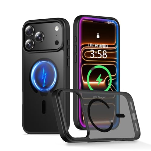 MINIKA iPhone 17 Pro Max �p �P�[�X Magsafe �Ή� �X�}�z�P�[�X ��Phone 17 ProMax �P�[�X �}�b�g�� �ČRMIL�K�i ��� �ϏՌ� �w��h�~ ���ϖh�~ �}�O�Z�[�t �}�O�l�b�g���� ���C�����X�[�d �A�C�t�H�� 