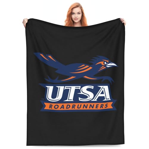 UTSA Roadrunners Ultra-Soft Micro Fleece Blanket Soft Comfortable Flannel Blanket-50 X40