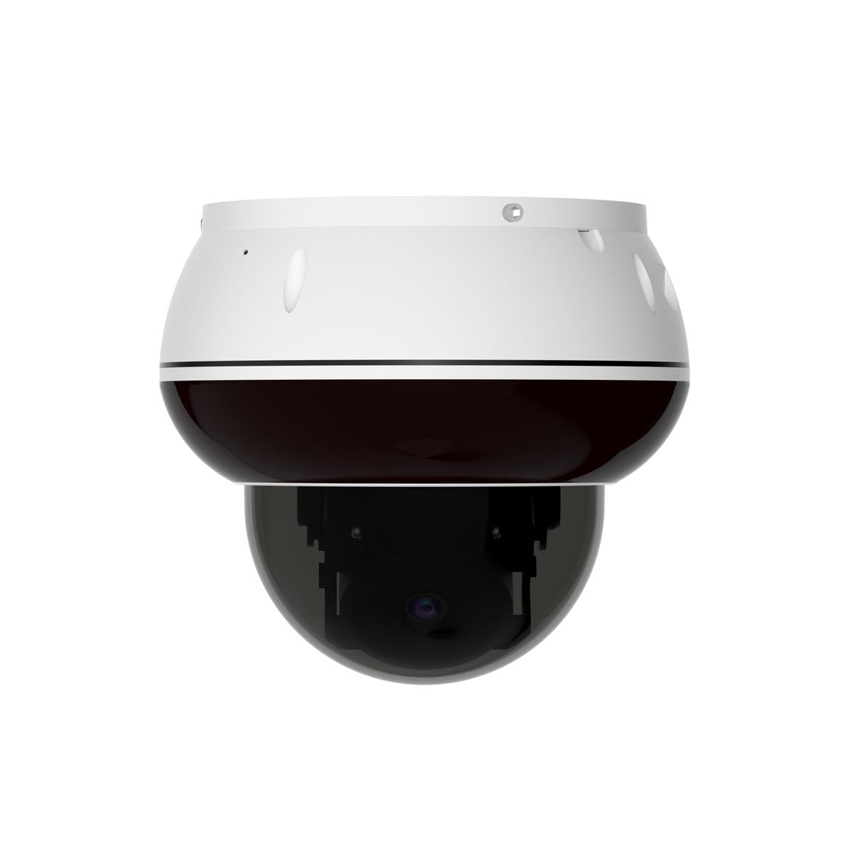 Foscam D8ET 4K 8 MP PoE IP Dome Überwachungskamera mit motorisierter PT-Funktion, KI-Personen- und Fahrzeugerkennung, IK10 Vandalismus-Schutz (weiß)