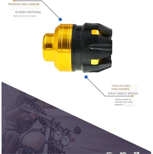 Copa anticaída para moto que evita roturas en la horquilla de aluminio 5