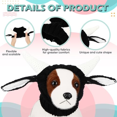 Disfraz paraprotector orejas perro tamaño S miniatura 3