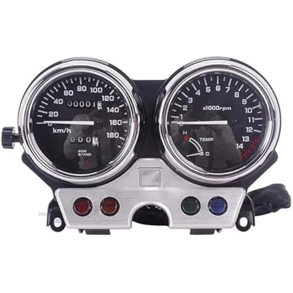 Miernika Motocykla instrumenty Wskaźniki motocyklowe Cluster prędkościomierz obrotomierz licznik przebieg Instrument montaż pasuje do Honda CB400 CB400SF NC31 1992-1994