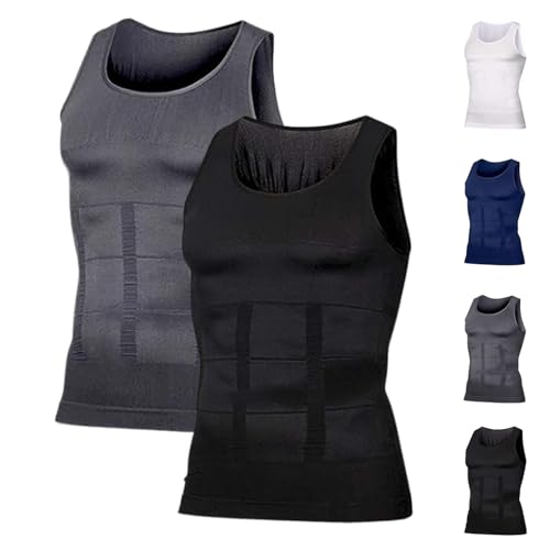 Selure Wear,Selure Shaping Tank 2.0 Men,Selurewear Shaping Sleeveless Compression Shirts Slimming Body Shaper Vest