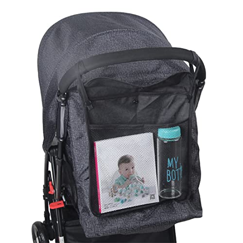Kinderwagen Organizer Universal,Kinderwagentasche, Universal Einkaufsnetz Für Kinderwagen,Stroller Organizer,Baby Kinderwagen Organizer,Buggy Kinderwagenorganizer, Multifunktion Kinderwagen Tasche