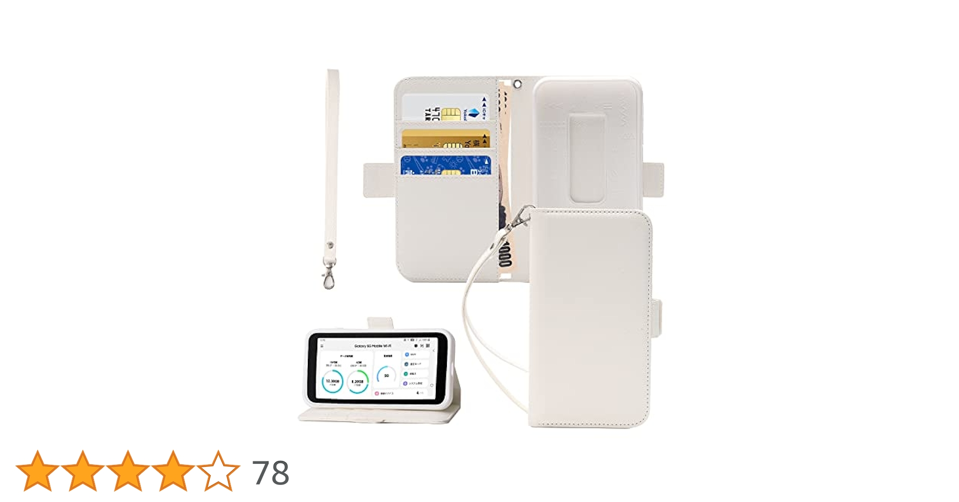 スマホアクセサリー Galaxy 5G SCR01 Amazon.co.jp: galaxy 5g mobile wi-fi ケース scr01 手帳型
