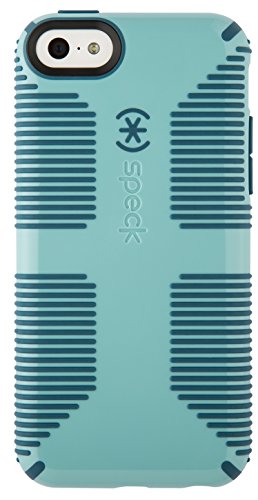Speck Products CandyShell Grip Case for iPhone 5c - Retail Packaging - River Blue/Tahoe Blue