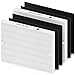 AP-1512HH Filter Set Replacement for Coway Airmega AP-1512HH and 200M Air Purifiers, 2 True HEPAs and 4 Carbon Pre-Filters