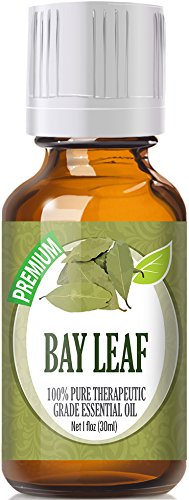 Healing Solutions Oils - 1 oz Bay Leaf Essential Oil, Pure Bay Leaf Oil for Hair Diffuser Skin - 30ml