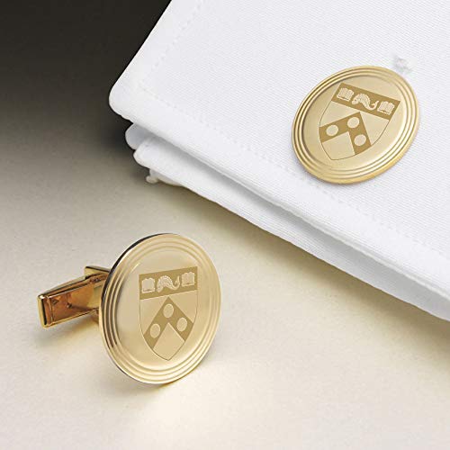 M. LA HART Penn 18K Gold Cufflinks