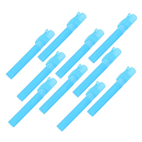 DEARMAMY 10 Piezas Botellas Spray Vacías Botellas de Cosméticos Portátiles para para Lociones y Limpieza Colores Aleatorios Color Aleatorio