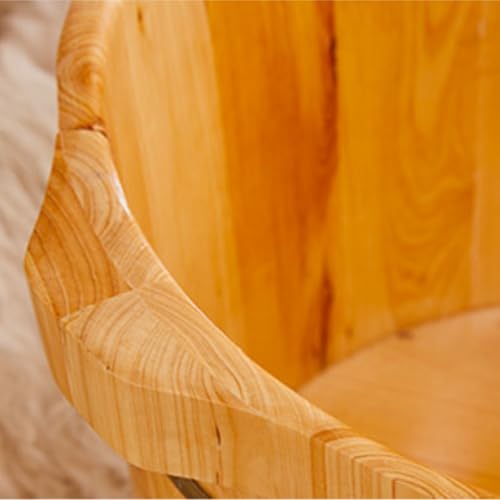 Tina de madera para spa de pies y remojo miniatura 5