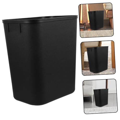 Caneca de basura Alipis negra para baño 13 galones miniatura 7