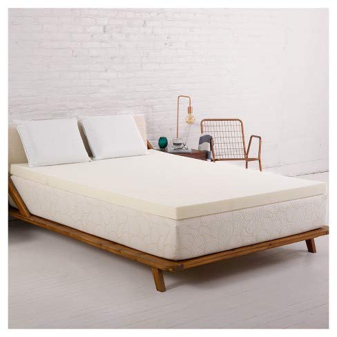 PumPum 1 Inch Memory Foam Mattress Topper with Premium Cover-image-19