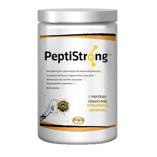 Peptistrong 2,4g Com Peptan - 30 Doses - Proteína Muscular - 150g - SABOR LIMÃO