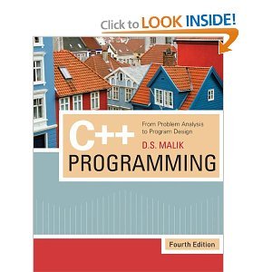 C++ Programming 4th (Fourth) Edition byMalik: Malik: Amazon.com: Books