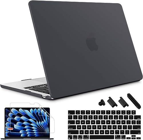 iFyx Compatible with MacBook Air 15 inch Case Cover 2023 Release A2941 M2 Chip 15.3" Fully Protective Plastic Hard Shell Case Cover (Black) (B0CHB75TPV) Amazon Price History, Amazon Price Tracker