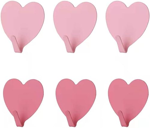 Forpomax Ganchos adhesivos de amor, gancho decorativo en forma de corazĂłn (Bloomy) Forpomax Ganchos adhesivos de amor, gancho decorativo en forma de corazĂłn (Bloomy)