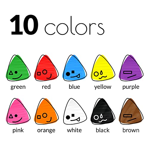 Funcils 10 Liquid Chalk Markers For Chalkboard - Window Markers For Glass, Blackboard, Car, Mirror - 6Mm Ink Tip Washable, Chalkboard Markers Erasable, Neon Chalk Pens For Dry Erase Chalk Board Paint #TOP1