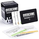 Overcome Expanded - Addiction Recovery Questions Group Therapy Game 130 Cards – Therapeutic & Counse