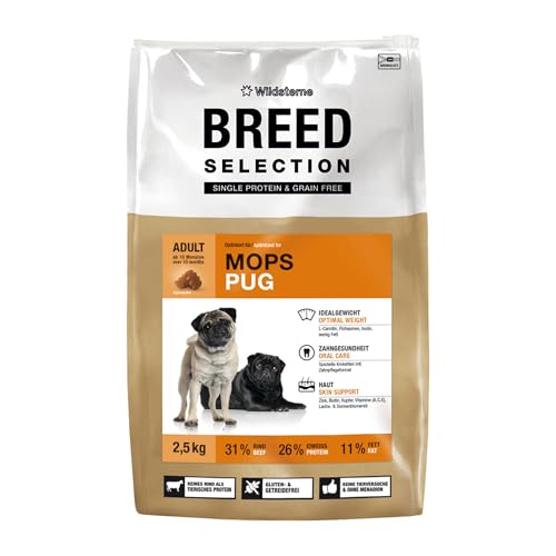 Wildsterne Breed Selection Mops, 2,5 kg