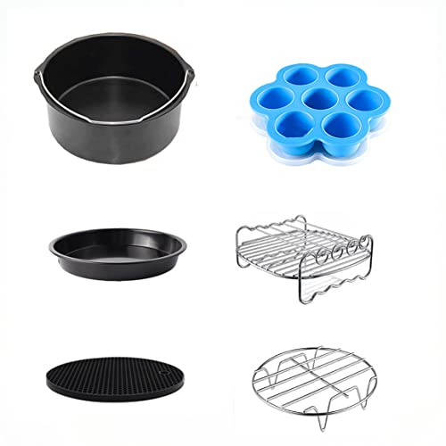 6pcs Accesorios Freidora Sin Aceite Freidores De Aire Accesorios De Freidora De Aire...