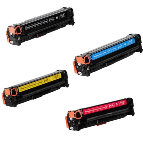 Cartouche toner CE410A pour imprimante HP LaserJet Pro M451nw et M475dn