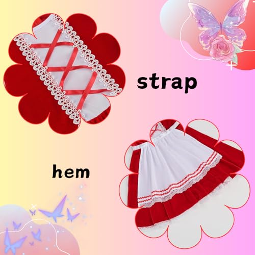 Disfraz completo de Caperucita Roja para niñas miniatura 4