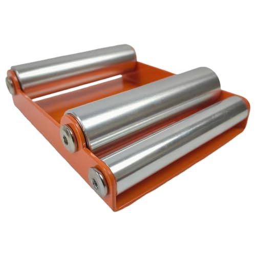 Zxpjkyu Soporte genérico para limpieza de ruedas de motocicleta, repuesto profesional de alto rendimiento, soporte portátil para rodillo de neumáticos, Naranja