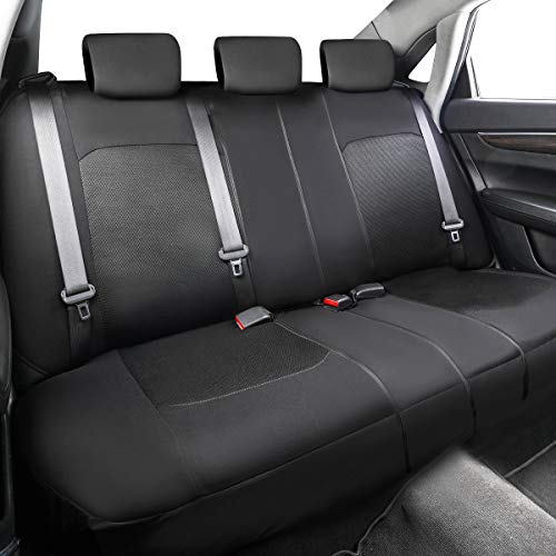 image for CAR-GRAND Universal Fit Sporty Breathable Mesh and Fabric Car Seat Cov