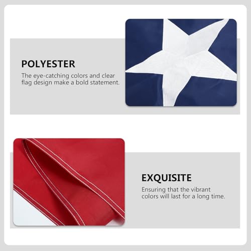 Drapeau du Texas grand format pour réussir votre décoration d'événements - 4
