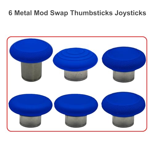 Joysticks para Xbox Elite 2 magnéticos y regulables en altura metal azul para mando Core 5