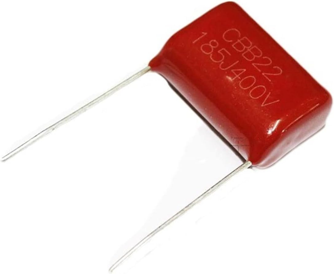 1000 個 CBB22 400V185J 400V 185 1.8UF P=20mm 金属フィルムコンデンサ コンデンサーのDIY