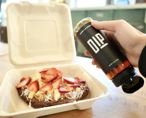 Dip de miel con vainilla 12 oz botella 1 pack miniatura 4