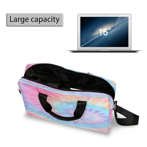 Bolso para portátil de 16 pulgadas Ethnic Pink Tie-dye miniatura 5